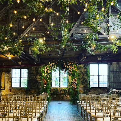 Greenpoint Loft Weddings, a Florist's Dream.