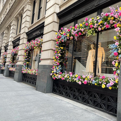Julia Testa Floral Installations Are Blooming All Over NYC