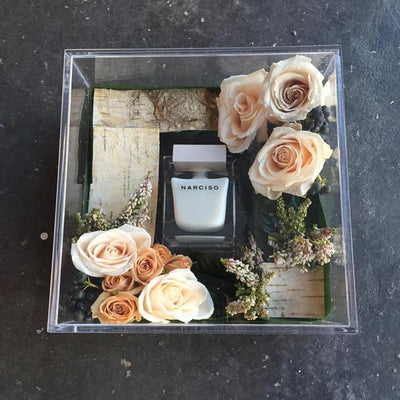 Narcisco Perfume PR Mailer: The Floral Gift Box that Made a Media Splash