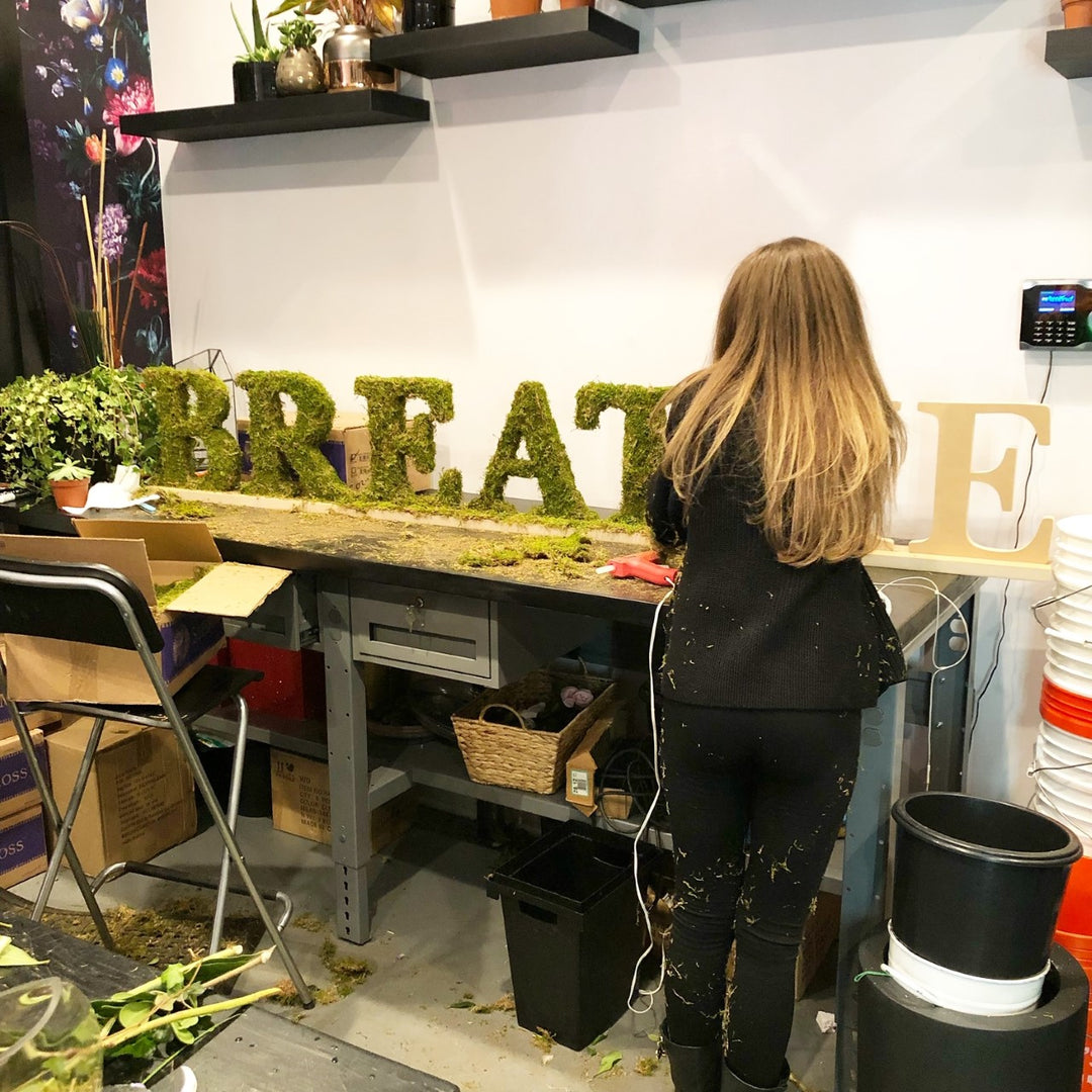 Brand Showcase: Custom Moss Signage for Lululemon