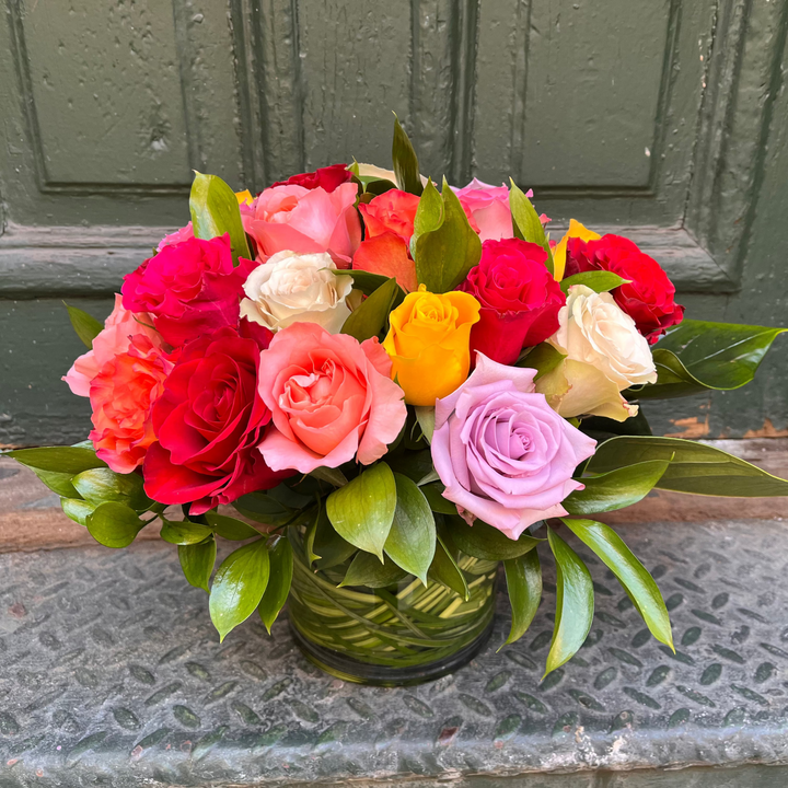 Mixed Colorful Roses