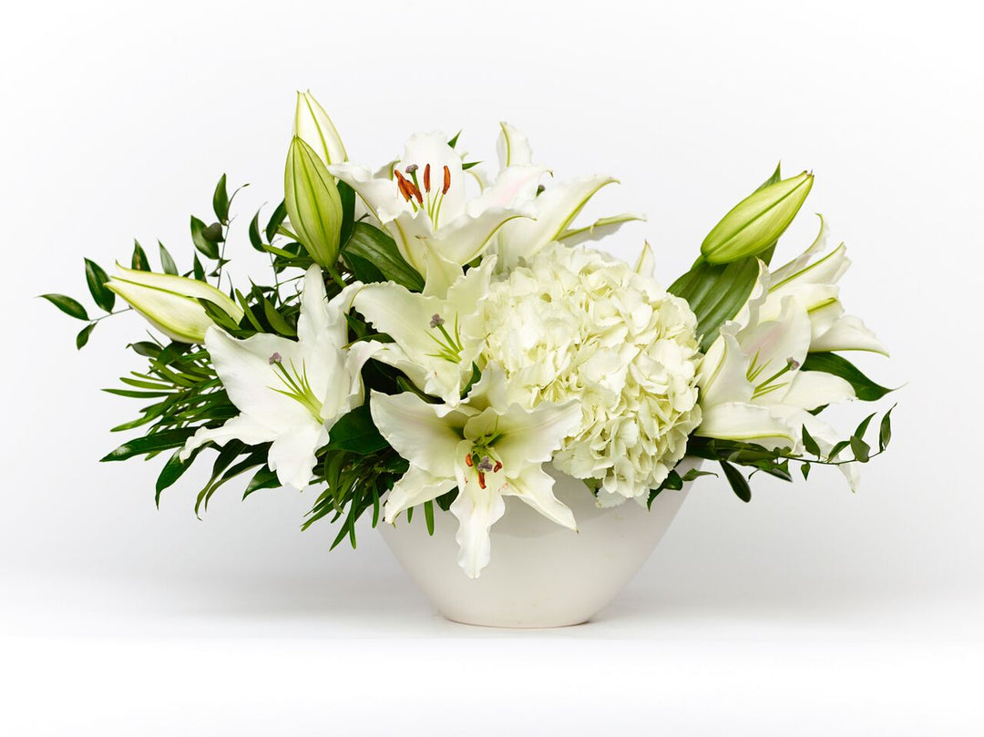 white casablanca lily bouquet Casablanca Queen – Julia Testa