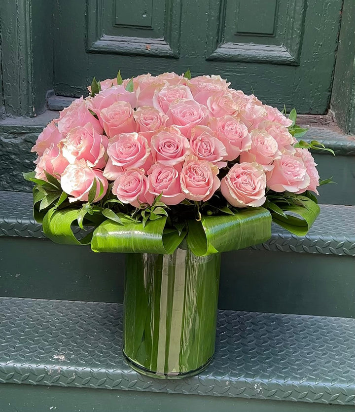100 Pink Roses