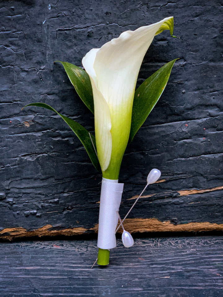 Classic White City Hall Bridal Bouquet