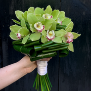 Tropical Cymbidium Orchid City Hall Bridal Bouquet