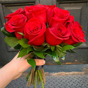 Romantic Rose City Hall Bridal Bouquet