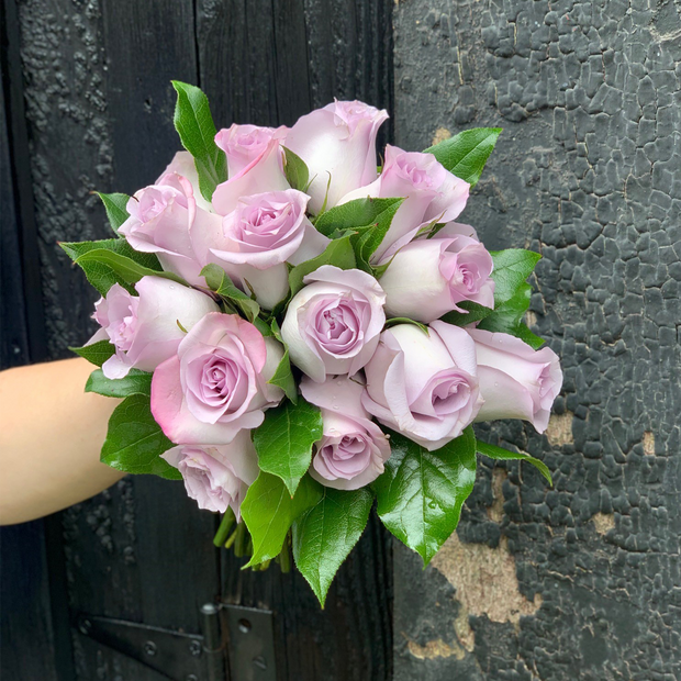 Romantic Rose City Hall Bridal Bouquet
